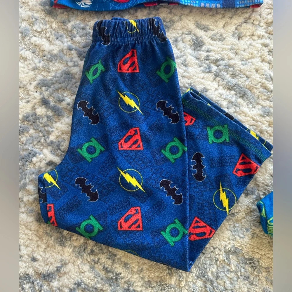 Boys Pajama Bundle Superhero Spiderman Transformers Blaze Machines Size 4T - Picture 4 of 5